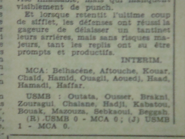 24.4.1955 Blida USMB-MCA 0-0