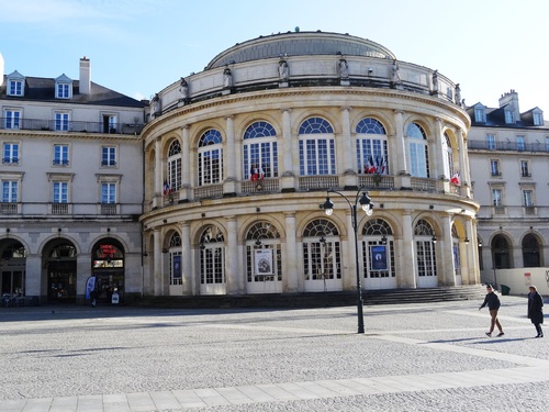 Rennes: autour de l'Hôtel de ville (photos)