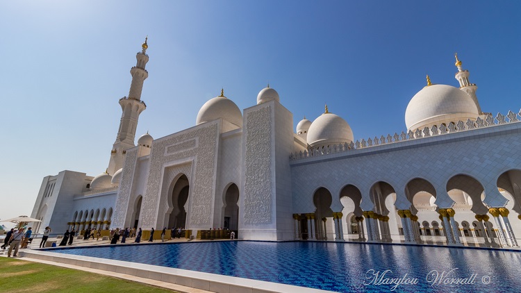 Abu Dhabi : Mosquée du Sheikh Zayed 2/