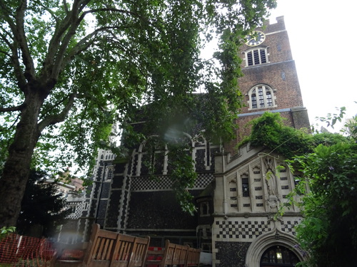 Autour de l'église Bartholomew à Londres (photos)