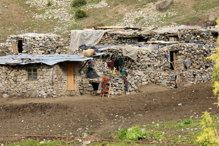 Villages d'été tadjiks