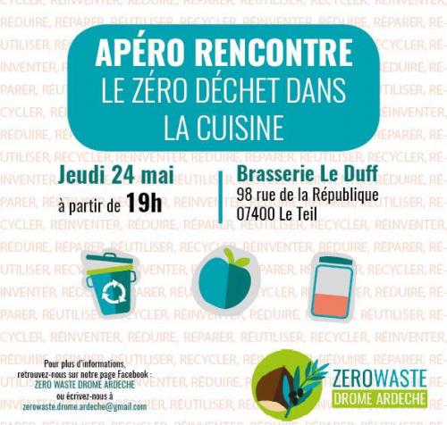 Apéro Rencontre Le Zéro Déchet dans la cuisine - Le Teil