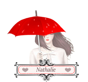 441 - Parapluie rouge, gif anime, blinkie, pluie