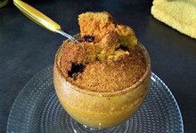 Mug cake au potimarron et chocolat