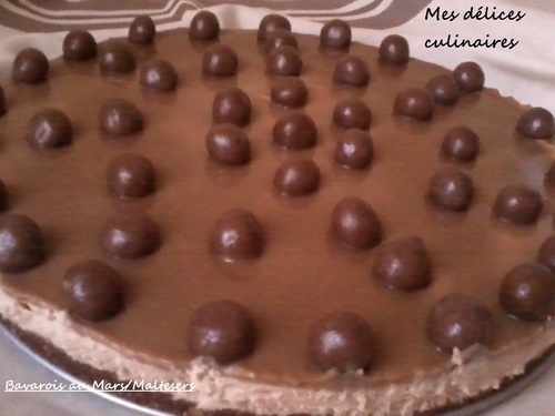 Bavarois au Mars/Maltesers