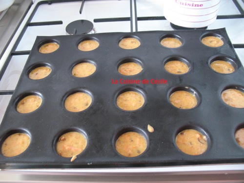 Carrot-Cakes aux raisins secs