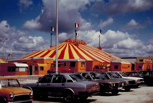 le cirque Pinder Jean Richard en 1981