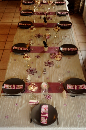 Table fleurs bis