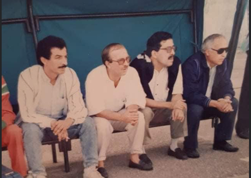 KERMALI ABDELHAMID 1988/1990 avec Boudjakdji et Docteur Benmrabet