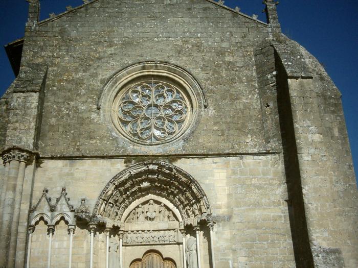 L'église Saint-Sauveur et Saint-Martin de Saint-Macaire (gironde)