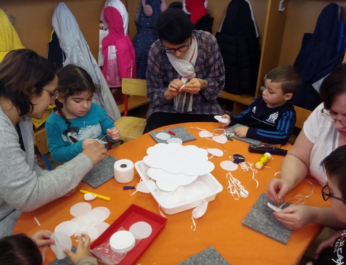 Ateliers de Noël avec les parents