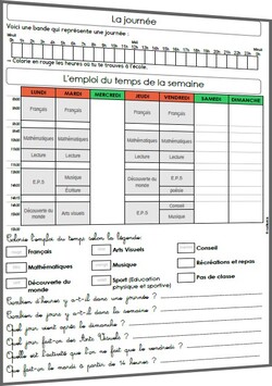 L'emploi du temps 2013-2014