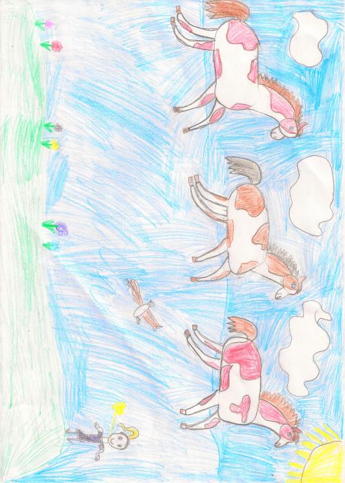 Chevaux 3 Oiseau 1 Par Axelle Le Coin Des Cm1 Chevaux 3 Oiseau 1 Par Axelle Le Coin Des Cm1