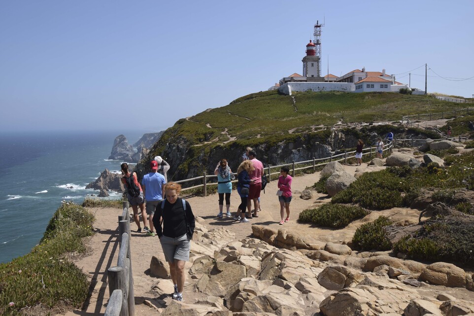 Portugal - Sintra - Cabo Roca le point le plus occidental de l'Europe