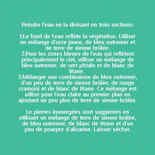 Dessin et peinture - vidéo 3801 : Comment peindre un torrent de montagne ? - huile, acrylique.