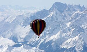 season balloons adventure ride winter holiday