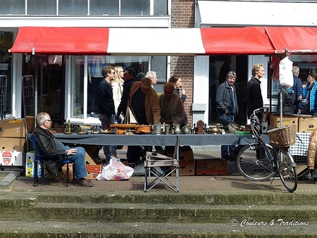 Delft, le long des canaux 