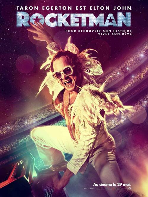 Rocketman : Taron Egerton s’affiche en Elton John 