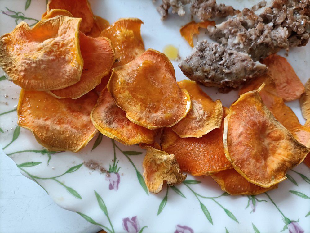 Chips de patates douces...