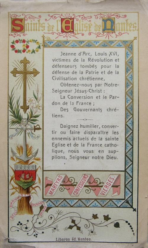 Acte de soumission à la providence (Mme Élisabeth)