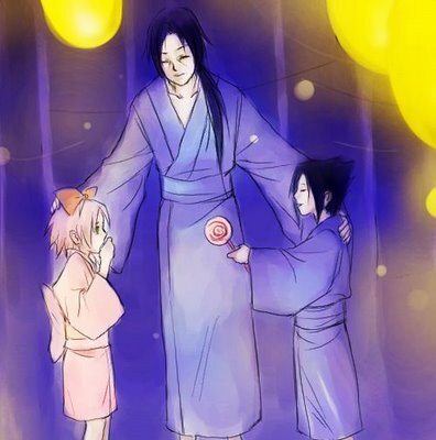 Sasuke, Sakura et Itachi