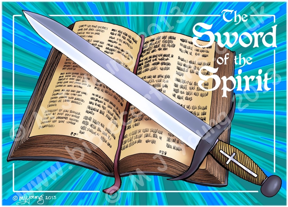 Ephesians 06 - Armour of God  - Sword (Blue)