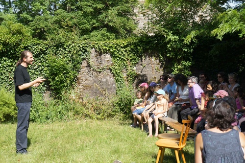 Goûter conté au jardin