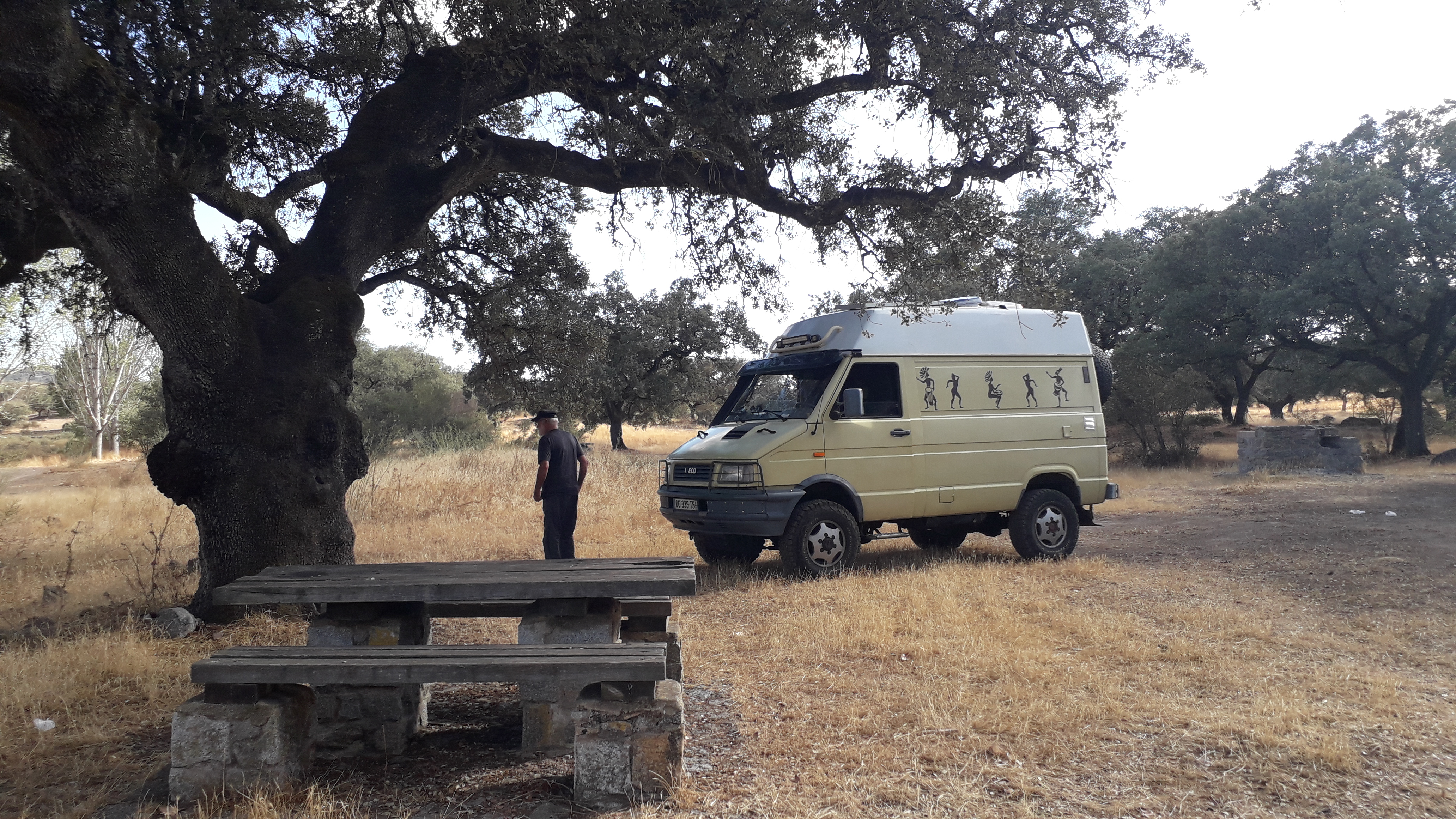 Bivouac à Santa Olalla Del Cala
