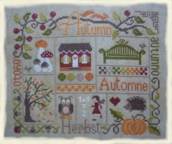 Sampler d'automne de Jardin Privé terminé