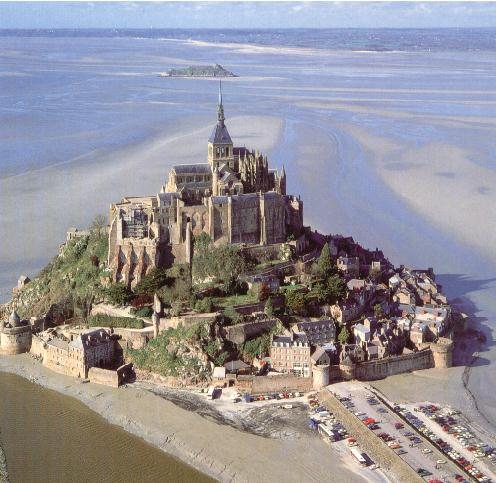 Le mont Saint Michel : L'abbaye