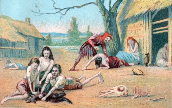 Représentation du fléau de la famine au Moyen Age Représentation du fléau de la famine au Moyen Age