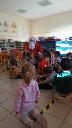 PS/MS: Le Père Noël est passé dans la classe!
