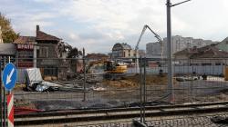 Avancement de la station 14 du métro