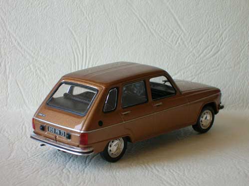 renault 6 miniature