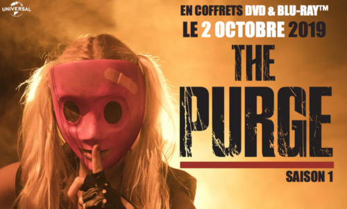 Sortie de la saison 1 de THE PURGE le 2 octobre 2019 en Blu-Rays et DVDs !