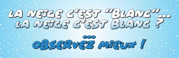 Dessin et peinture - vidéo 4165 : Est-ce que la neige est blanche ? peinture acrylique et huile.