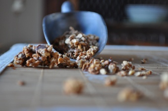 Granola au sirop d'érable et pépites de chocolat