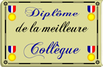 Le diplôme de la meilleure collègue