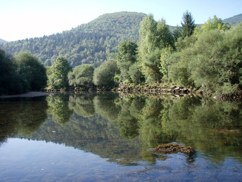 le Jura (4) : la Bienne (fin), la rivière, ses poissons, ses paysages autour de Saint-Claude