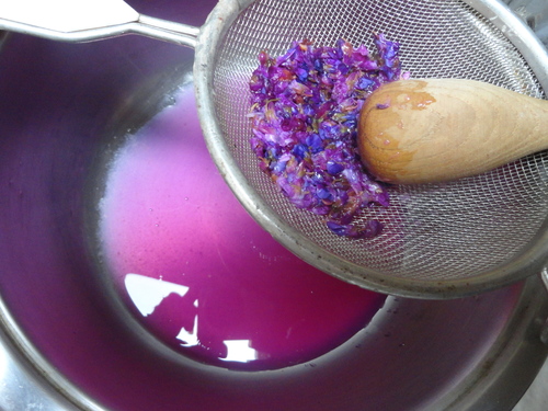 Sirop de violettes