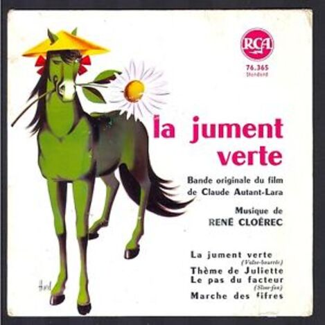 LA JUMENT VERTE -  BOURVIL BOX OFFICE 1959