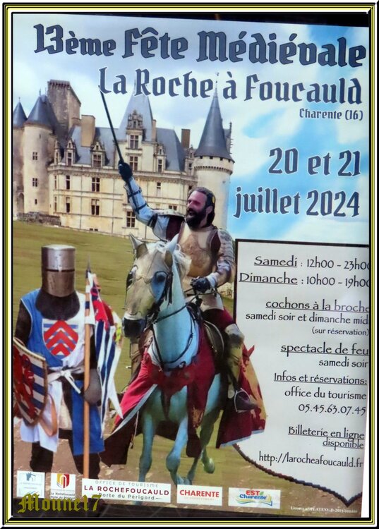 Fête médiévale à La Rochefoucauld