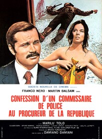CONFESSION D'UN COMMISSAIRE DE POLICE AU PROCUREUR DE LA REPUBLIQUE BOX OFFICE FRANCE 1972