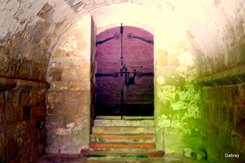 Abbaye de Fontfroide : des portes (3)