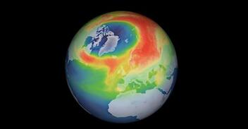 Au Pôle Nord, un trou inhabituel dans la couche d’ozone s’est ouvert puis refermé
