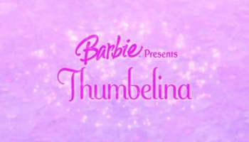 Logo Barbie presents Thumbelina