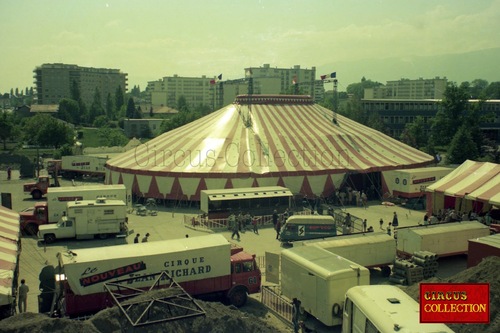 Le nouveau cirque de Jean Richard en 1976 ( archives Philippe Ros) 2ième partie