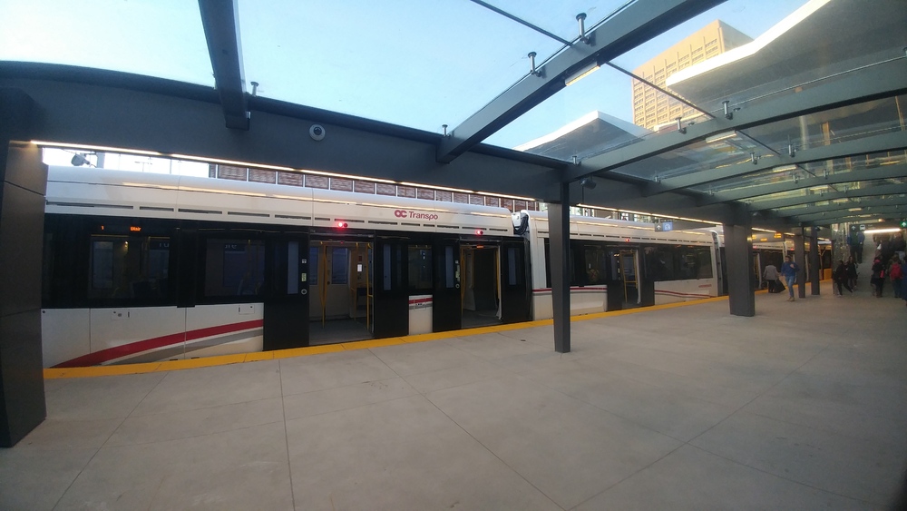 Ottawa's new O-Train from Blair to Tunney's Pasture