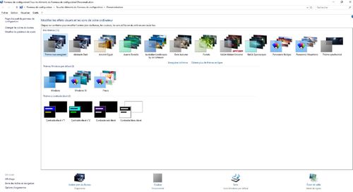 Des nouveaux thèmes pour Win10