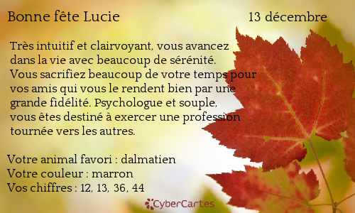 ✿ DECEMBRE